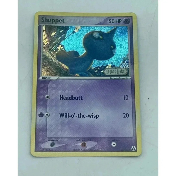 Shuppet 63/92 Reverse Holo 2006 EX‎ Legend Maker Pokémon TCG LP See Description - Picture 1 of 9